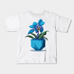 Potted Orchid Kids T-Shirt